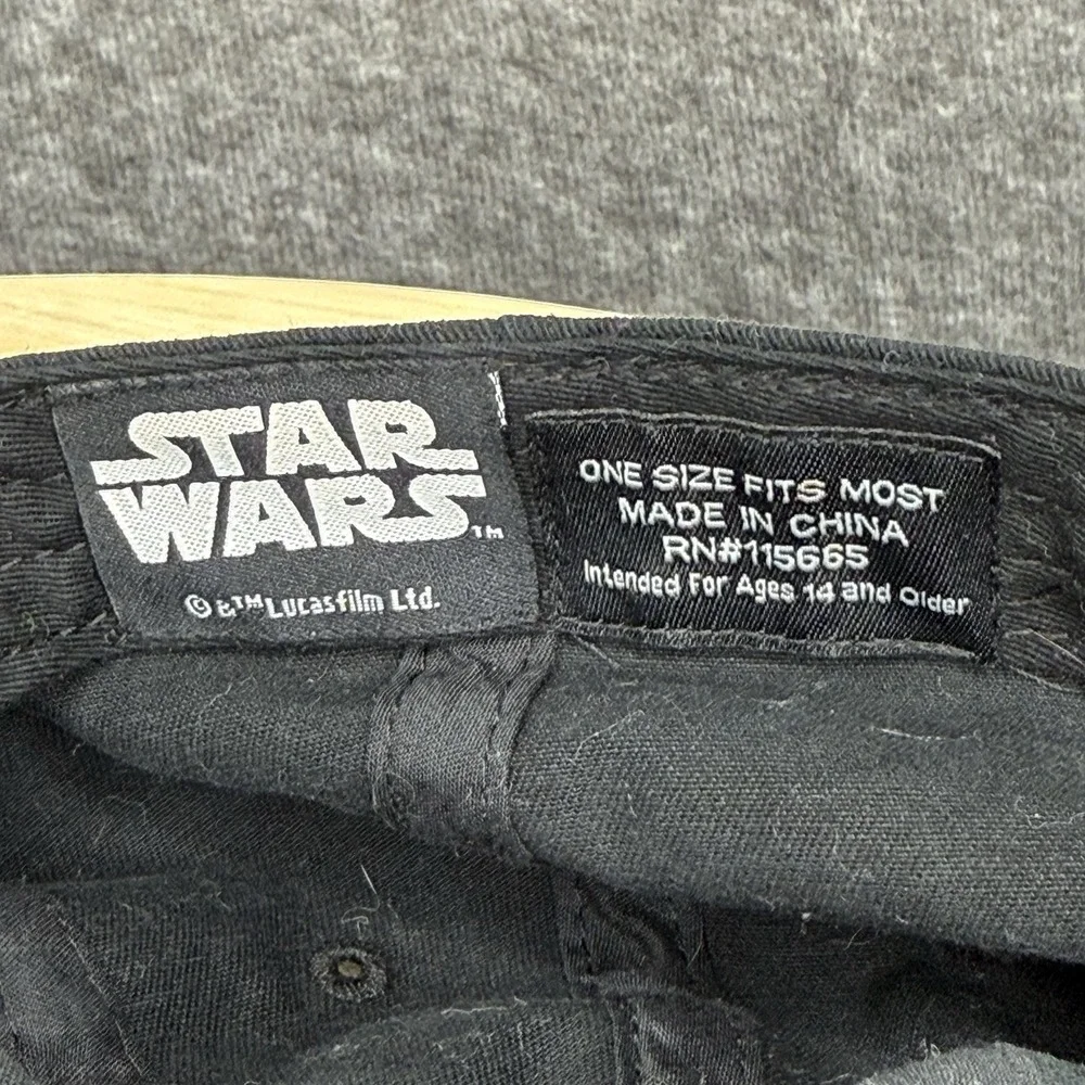 STAR WARS The Child Grogu Dad Hat‎ OSFM Black Adjustable Baseball Cap Bioworld